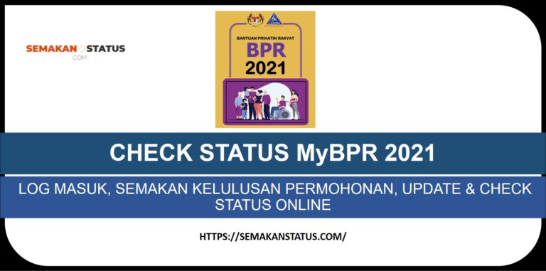 CHECK STATUS MyBPR 2021
