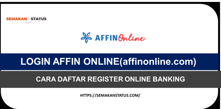LOGIN AFFIN ONLINE:CARA DAFTAR REGISTER ONLINE BANKING(affinonline.com)
