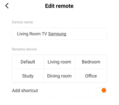ANDROID SMARTPHONE REMOTE TV