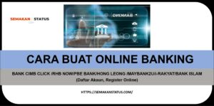 CARA BUAT ONLINE BANKING BANK ISLAM IB