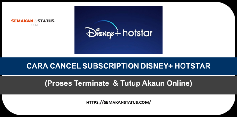 CARA CANCEL SUBSCRIPTION DISNEY+ HOTSTAR MALAYSIA(Proses Terminate  & Tutup Akaun Online)