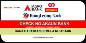 CHECK NO AKAUN BANK