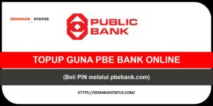 TOPUP GUNA PBE BANK ONLINE