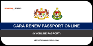 CARA RENEW PASSPORT ONLINE