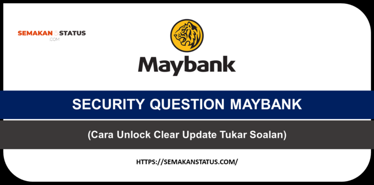 SECURITY QUESTION MAYBANK