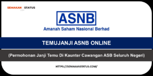 TEMUJANJI ASNB ONLINE