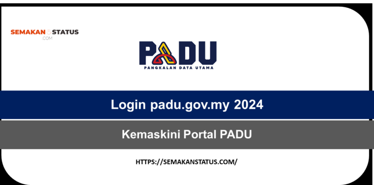 Login padu.gov.my 2024