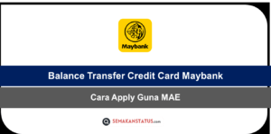 Balance Transfer Credit Card Maybank