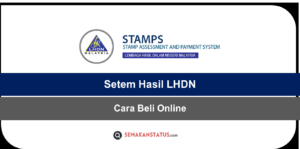 Cara Beli Setem Hasil Lhdn Online