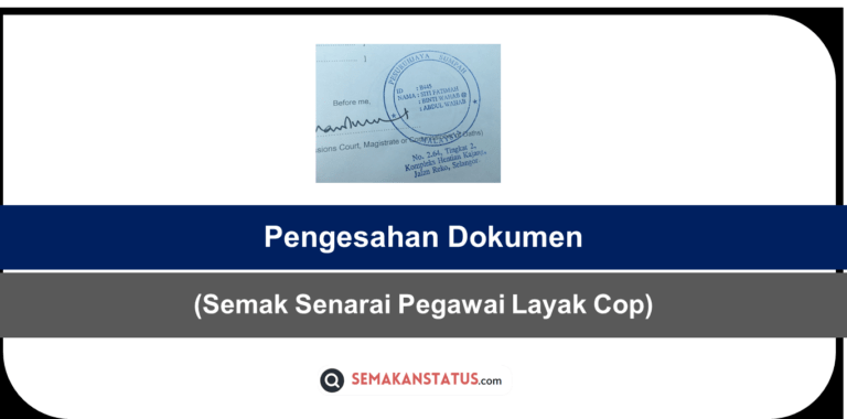 Pengesahan Dokumen