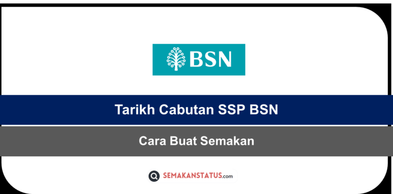 Tarikh Cabutan SSP BSN